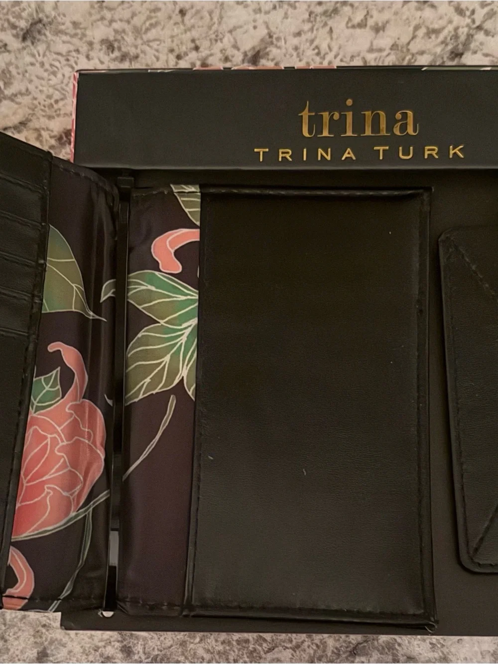 Trina Turk quilted black